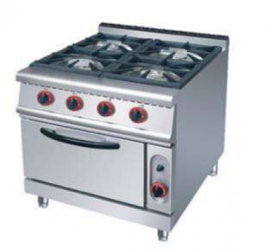 Gas Range 4 Burner With Oven