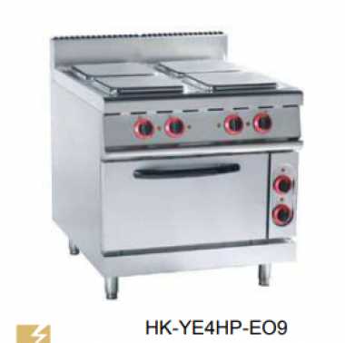 Electric 4-plate Cooker With Oven