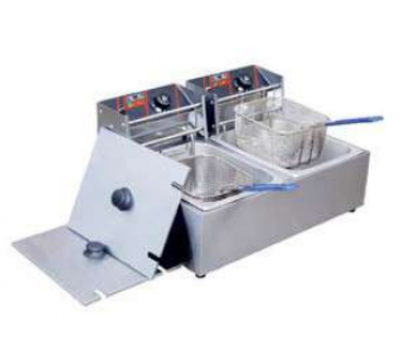 Electric Fryer  (2 Tanks, 2 Baskets)