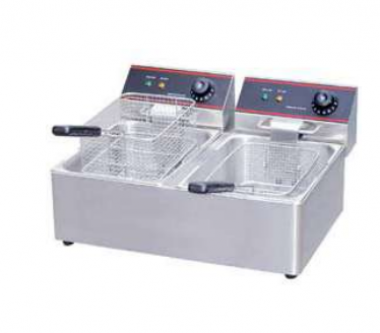 Electric Fryer (2 Tanks, 2 Baskets)