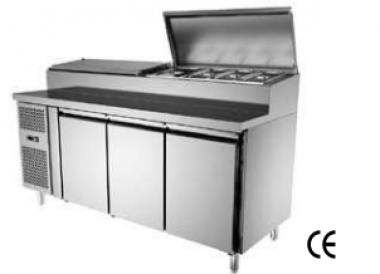 Refrigerated Pizza Table CK-SPZ3-800