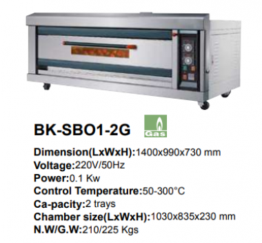 Lò nướng gas BK-SBO1-2G