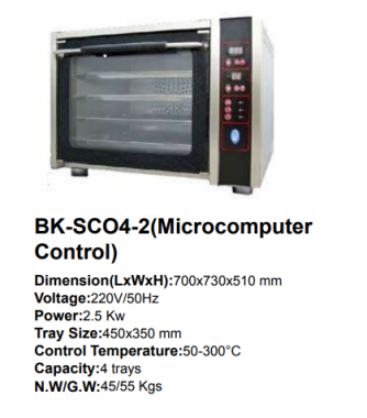 Lò nướng & lò nướng đối lưu mini BK-SCO4-2(Microcomputer Control)