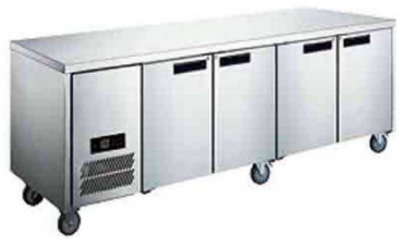 Europe Type Counter Chiller 4 Door 304SCKE-14M-XDDDD