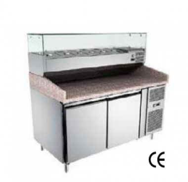 Refrigerated Pizza Table CK-SPZM6D-800