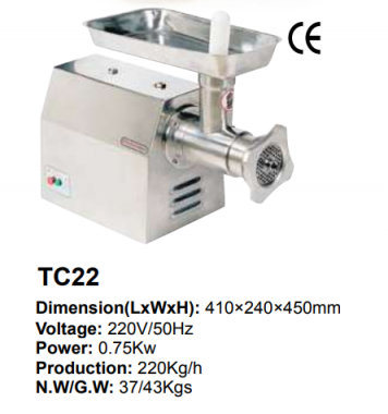 Máy xay thịt TC22