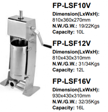 Máy làm xúc xích FP-LSF10V