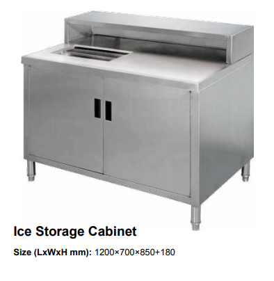 Ice Storage Cabinet